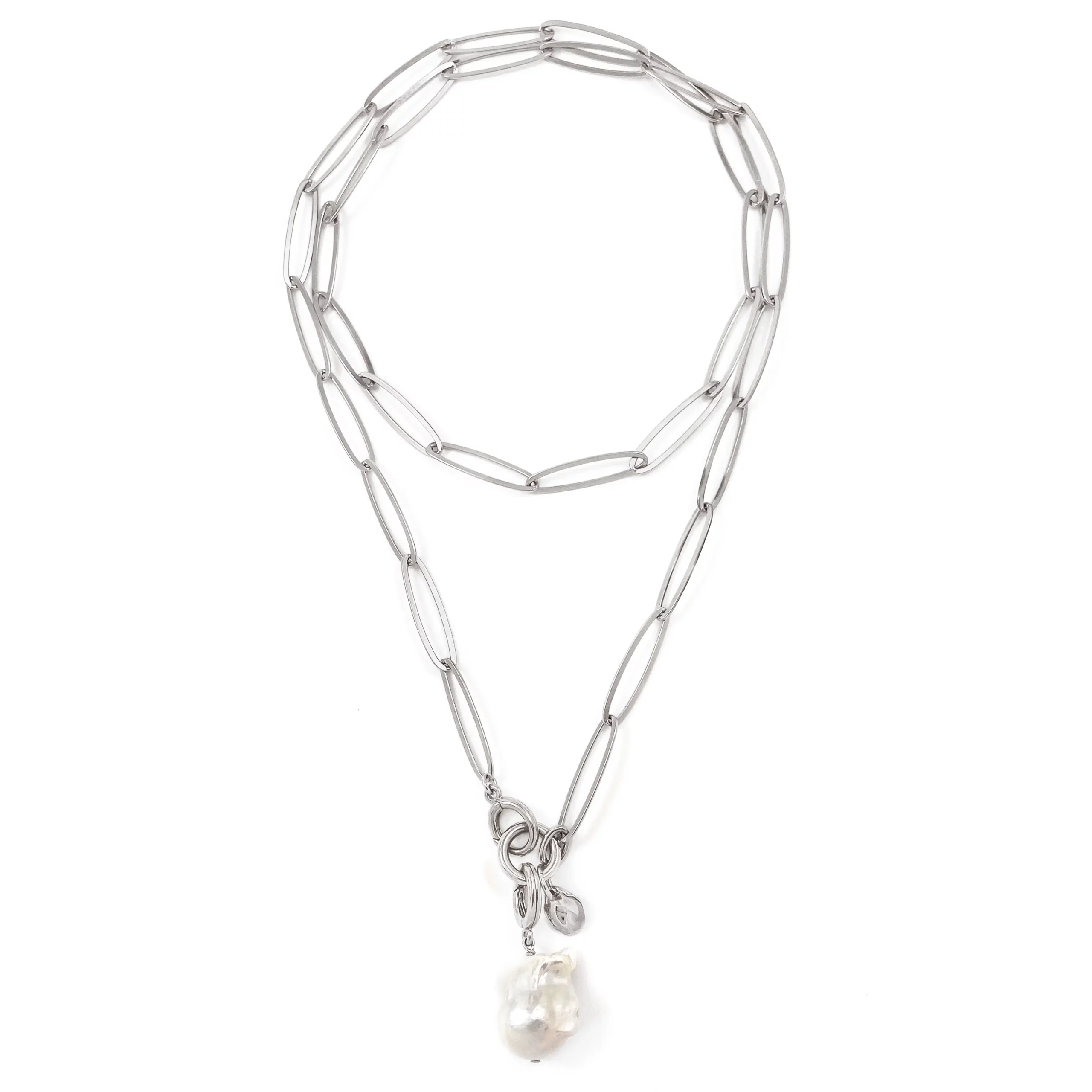 Arden Convertible Lariat - Silver - Image 4