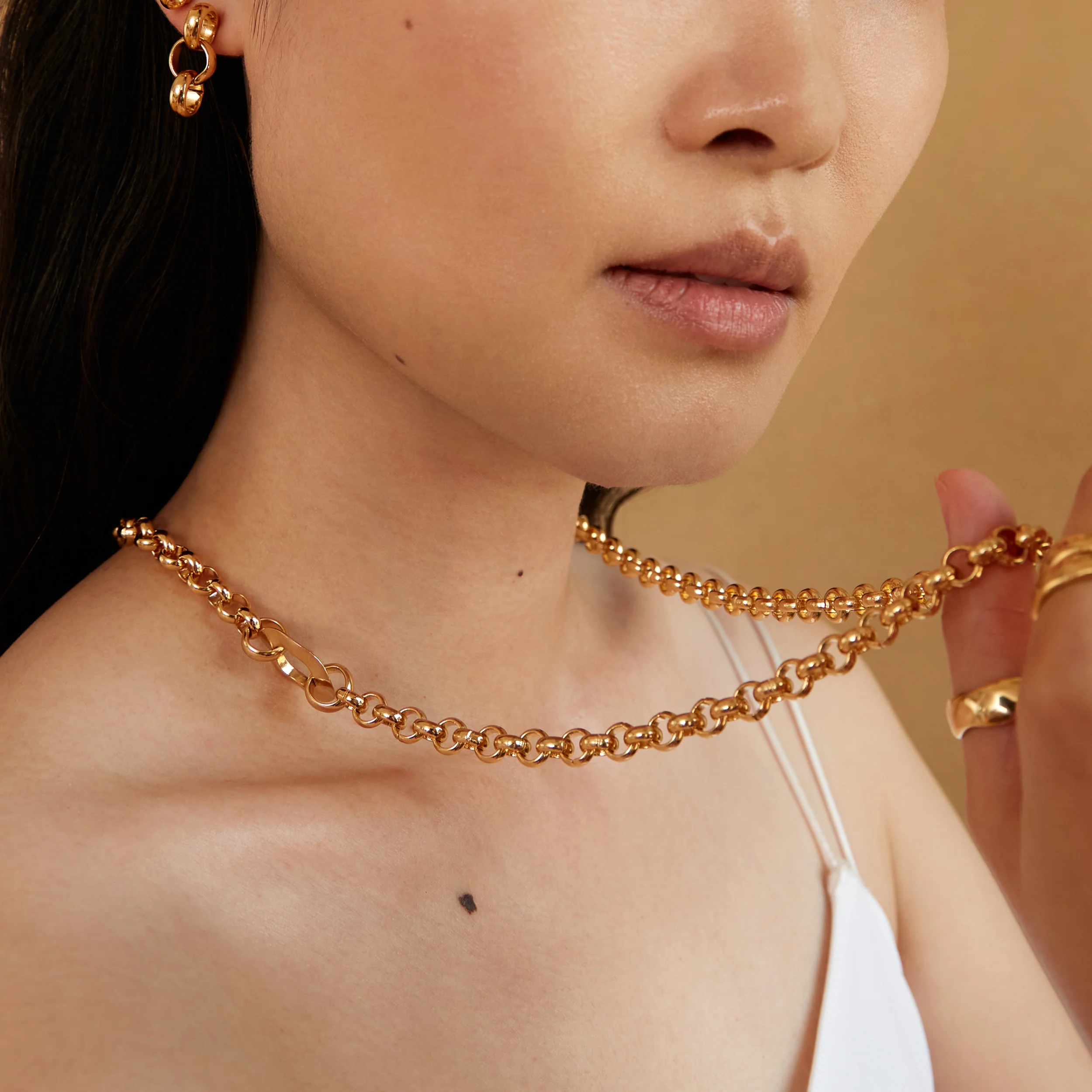 Axel Convertible Lariat - Gold - Image 3