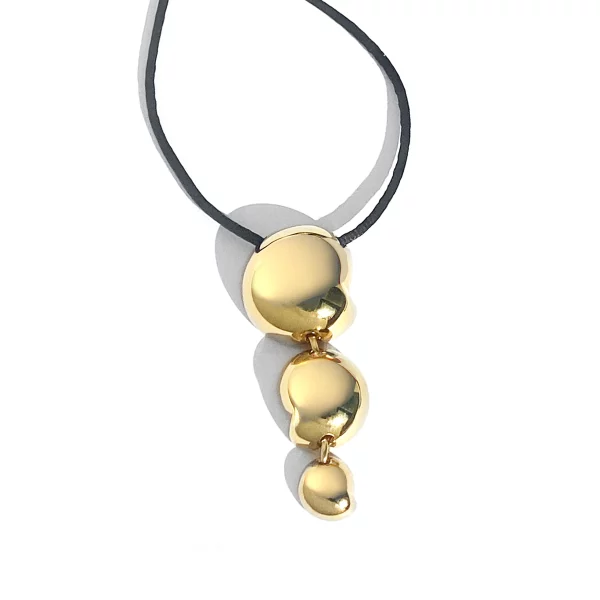 Gisele Tie Necklace - Gold - Image 3