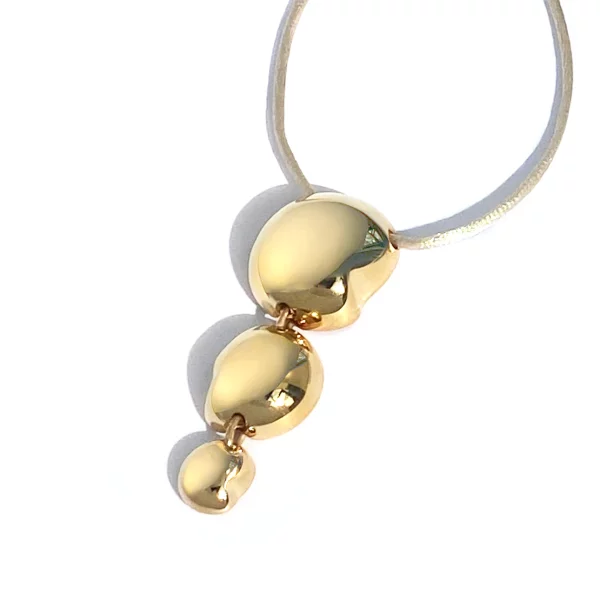 Gisele Tie Necklace - Gold - Image 5