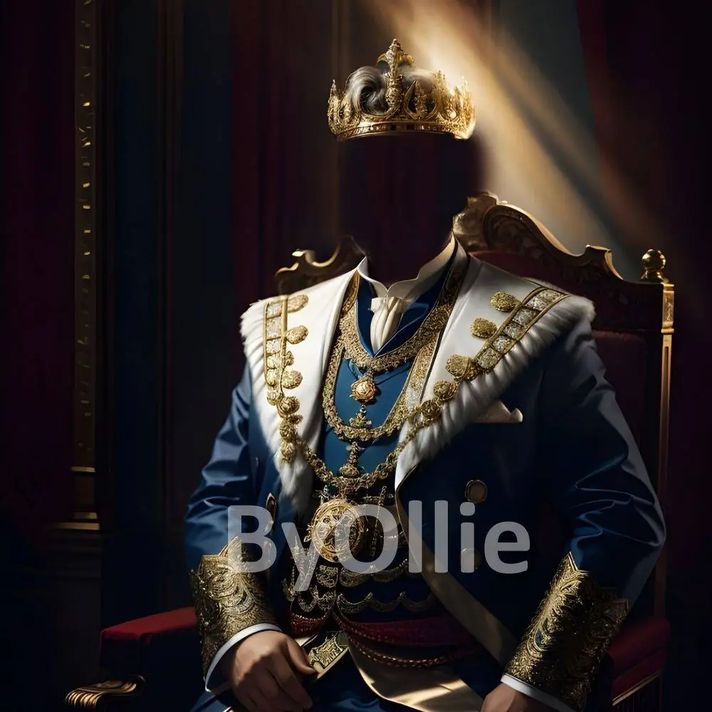 8 Royal Pet Portraits Royalty King Queen Pet Portrait Ring Custom Water Color Pet Portrait Watercolor Painted Pet Portrait Hand drawn - Image 7