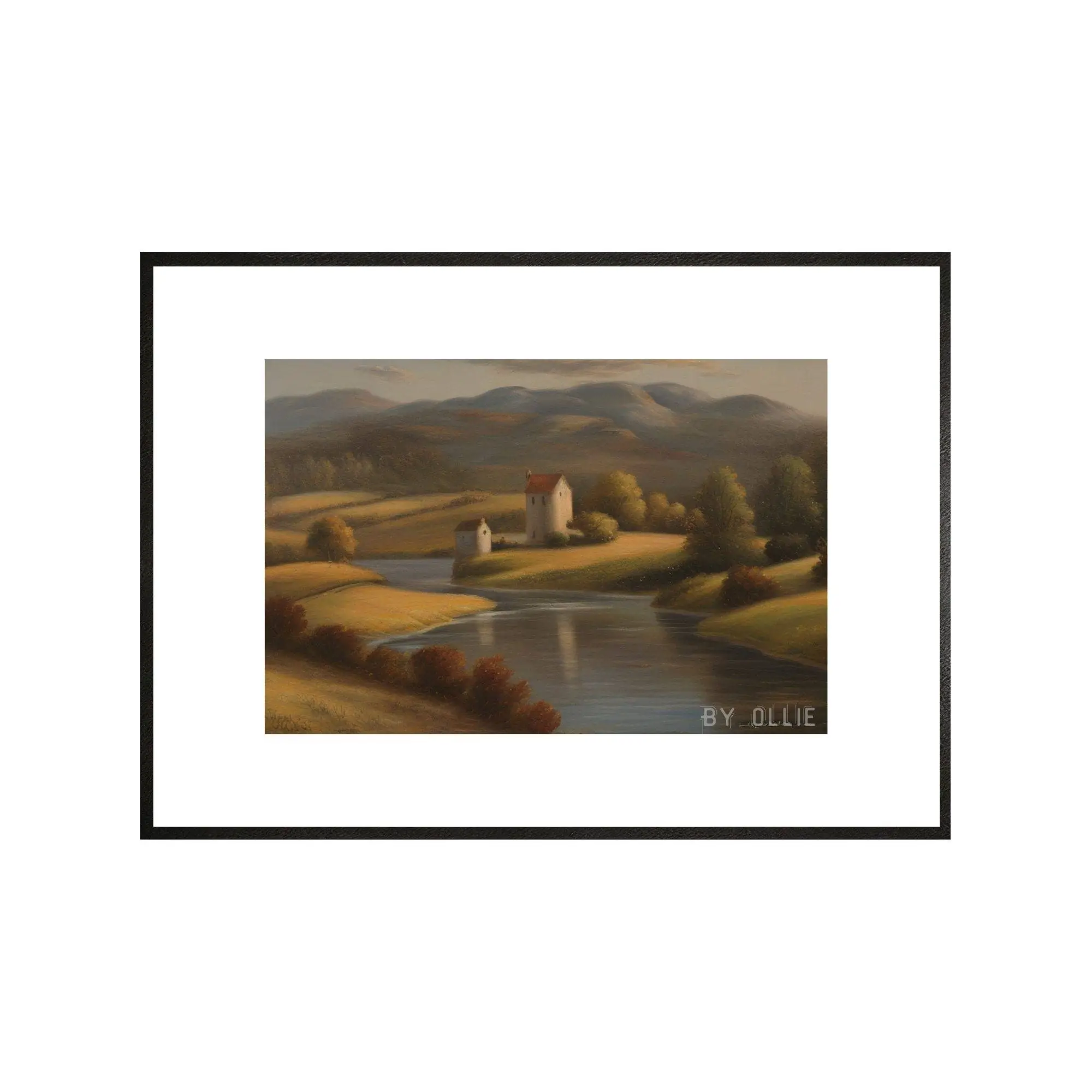 Vintage Autumn Landscape Oil Painting | Art DIGITAL Instant Last Minute Decor | Digital Art | Digital Painting - Image 7