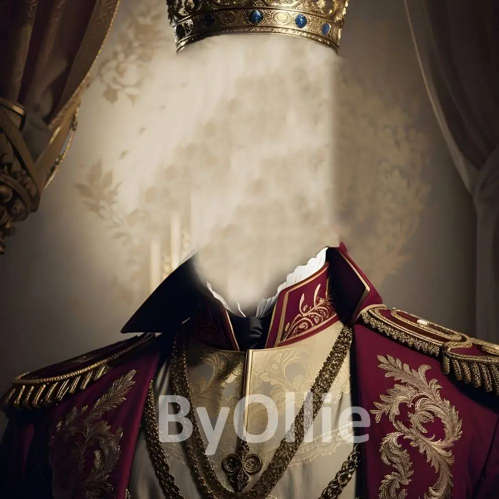 8 Bundle Pet Kids Royal Portrait Digital templates, vintage male animal portrait, backdrop overlay, digital background JPG - Image 7