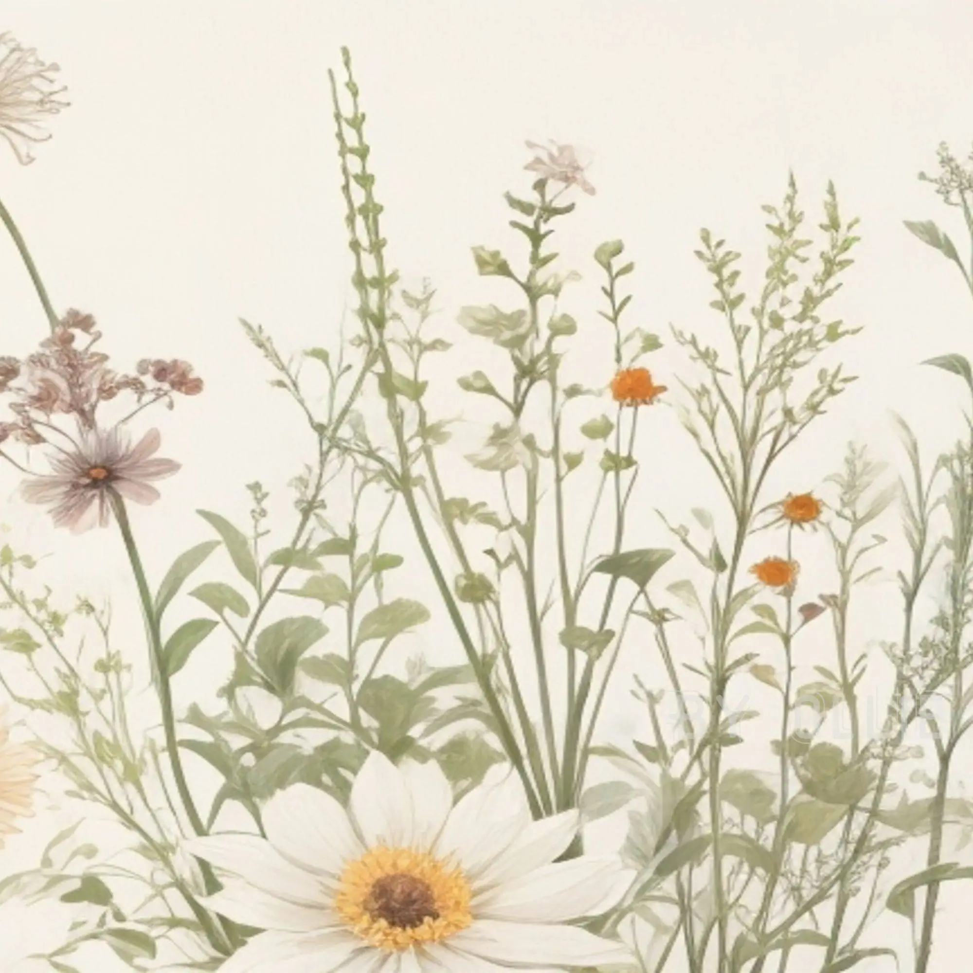 4 Samsung Frame TV Art Printable Wall Art Vintage Flower Still Life Instant Download Wild Flower Painting Landscape Farmhouse Antique Art - Image 2