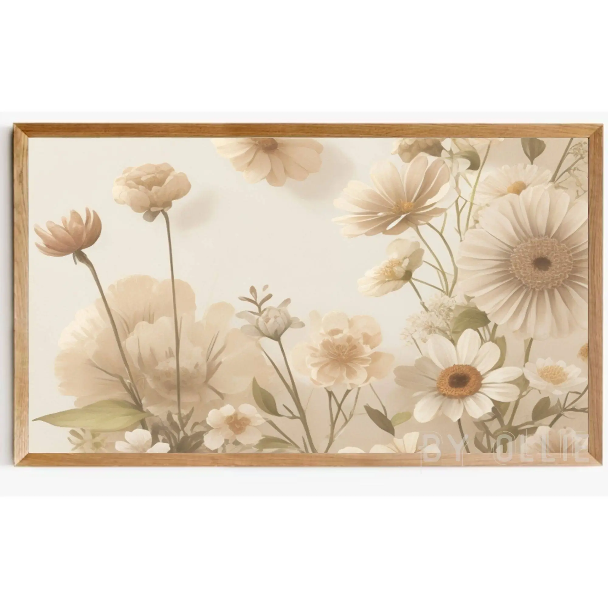 4 Samsung Frame TV Art Printable Wall Art Vintage Flower Still Life Instant Download Wild Flower Painting Landscape Farmhouse Antique Art - Image 5