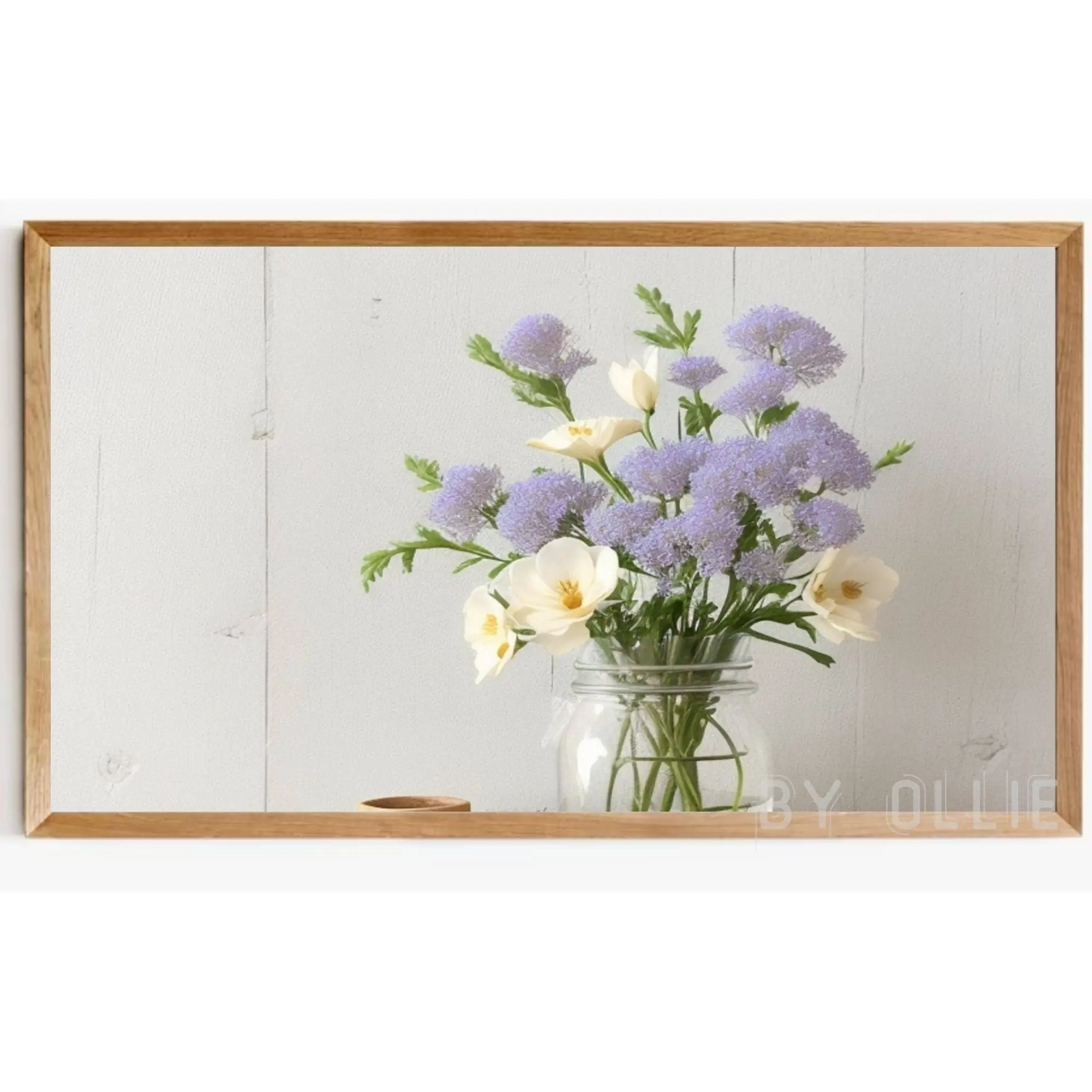 Samsung Frame TV Art Abstract Modern Shapes Neutral DIGITAL TV Download - Image 5