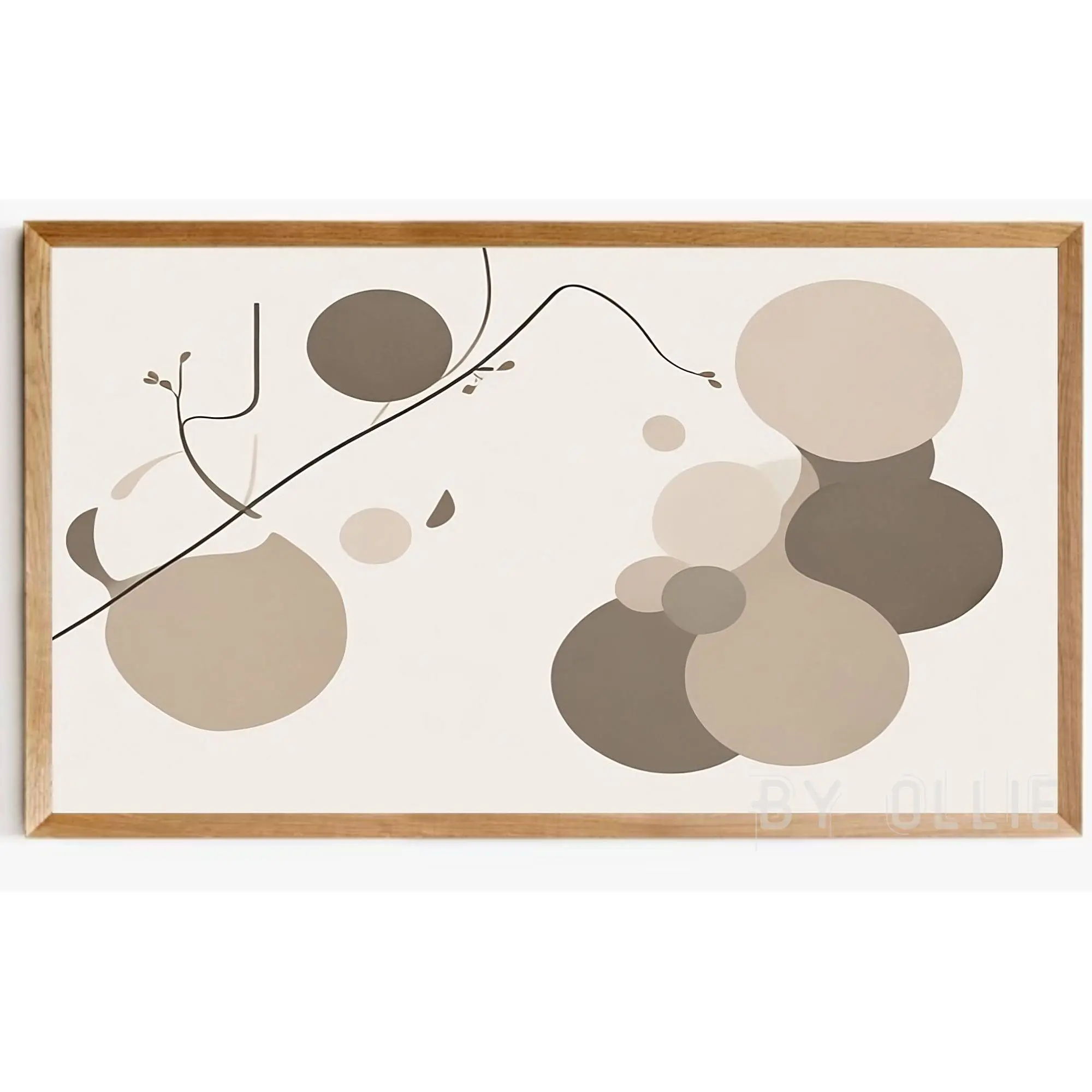 Samsung Frame Tv Art SET | Abstract Neutral Modern Art | INSTANT DOWNLOAD Modern Farmhouse Decor Digital Art S10 - Image 3