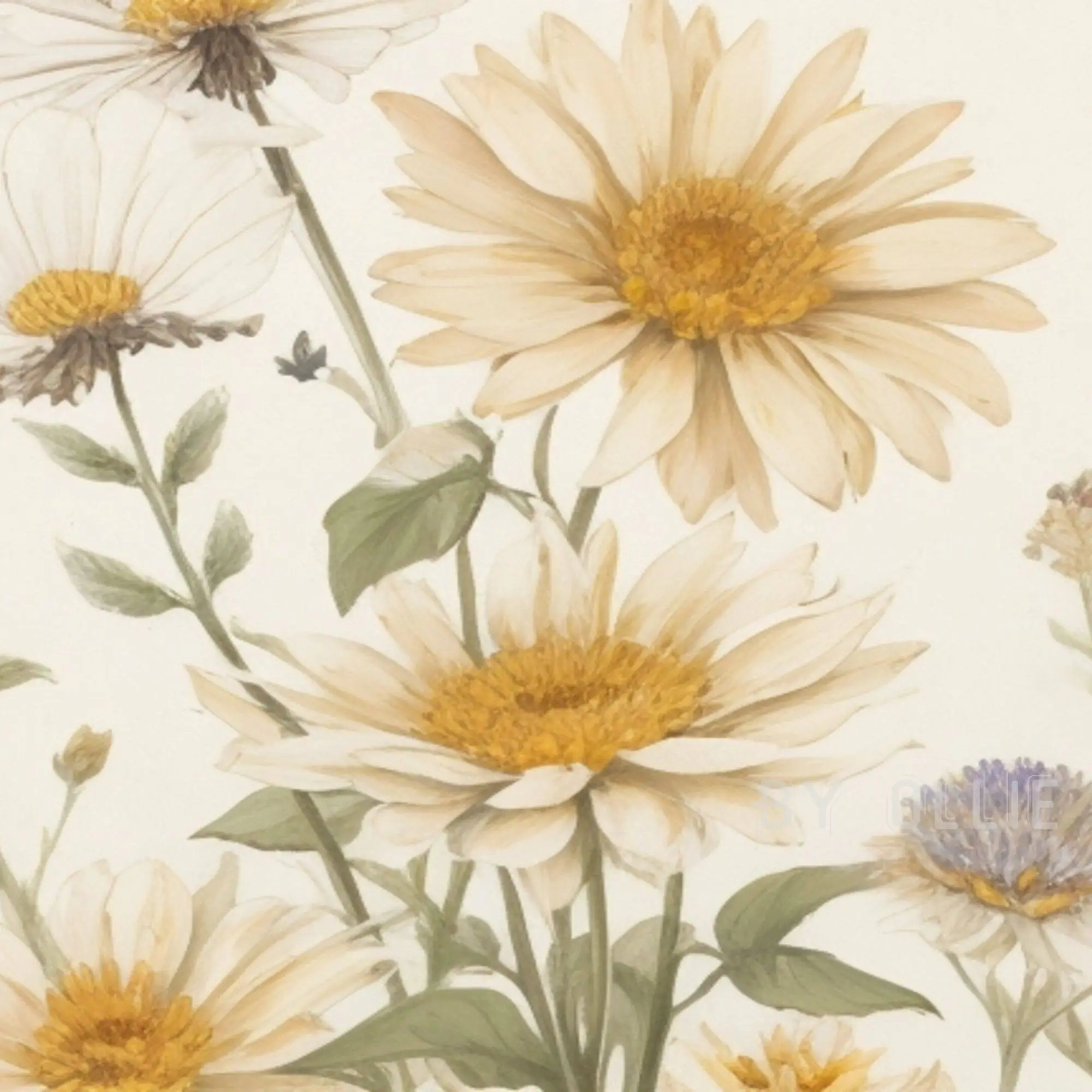 4 Samsung Frame TV Art SET + Printables Vintage Abstract Art DIGITAL Downloadable TVS5 - Image 2