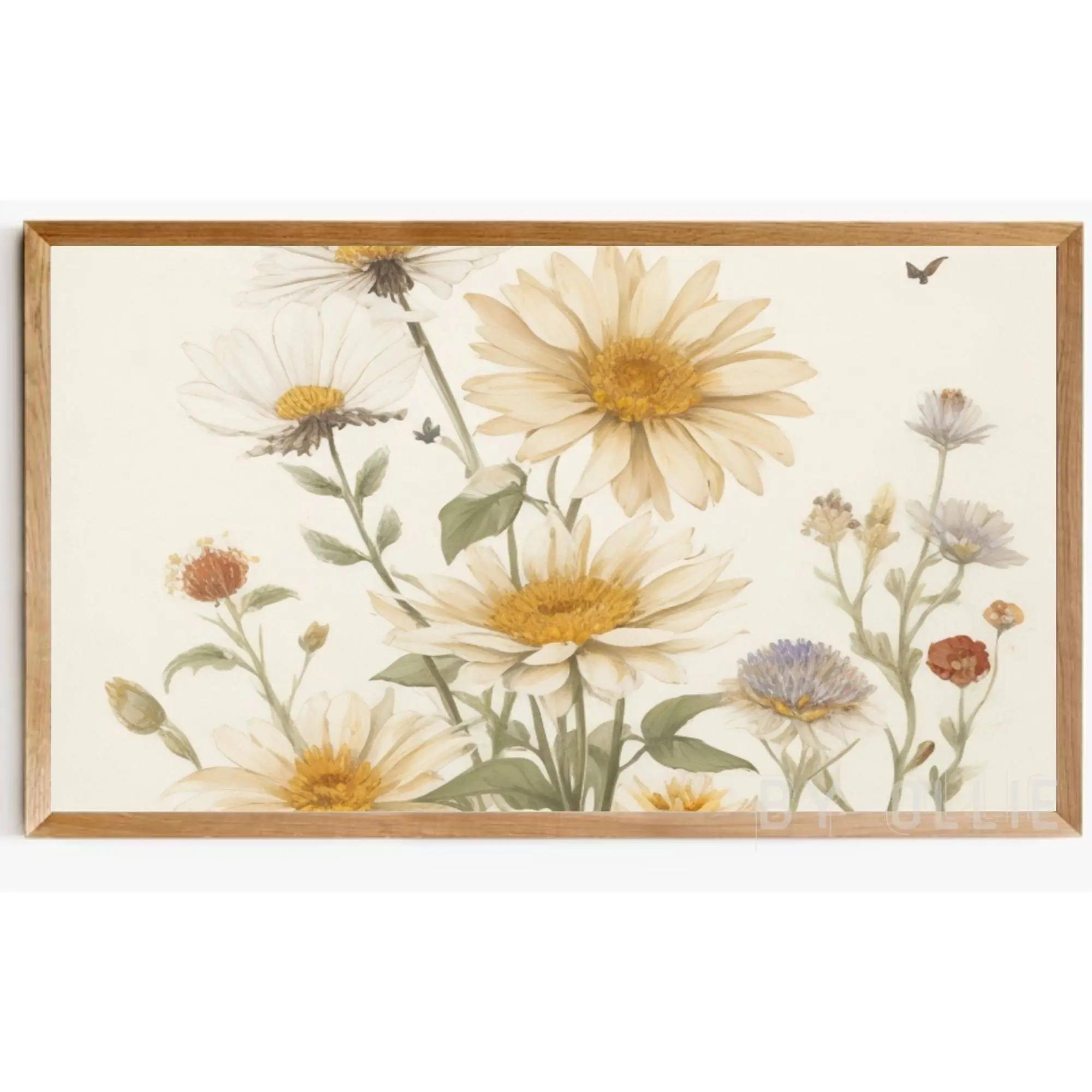 4 Samsung Frame TV Art SET + Printables Vintage Abstract Art DIGITAL Downloadable TVS5 - Image 3