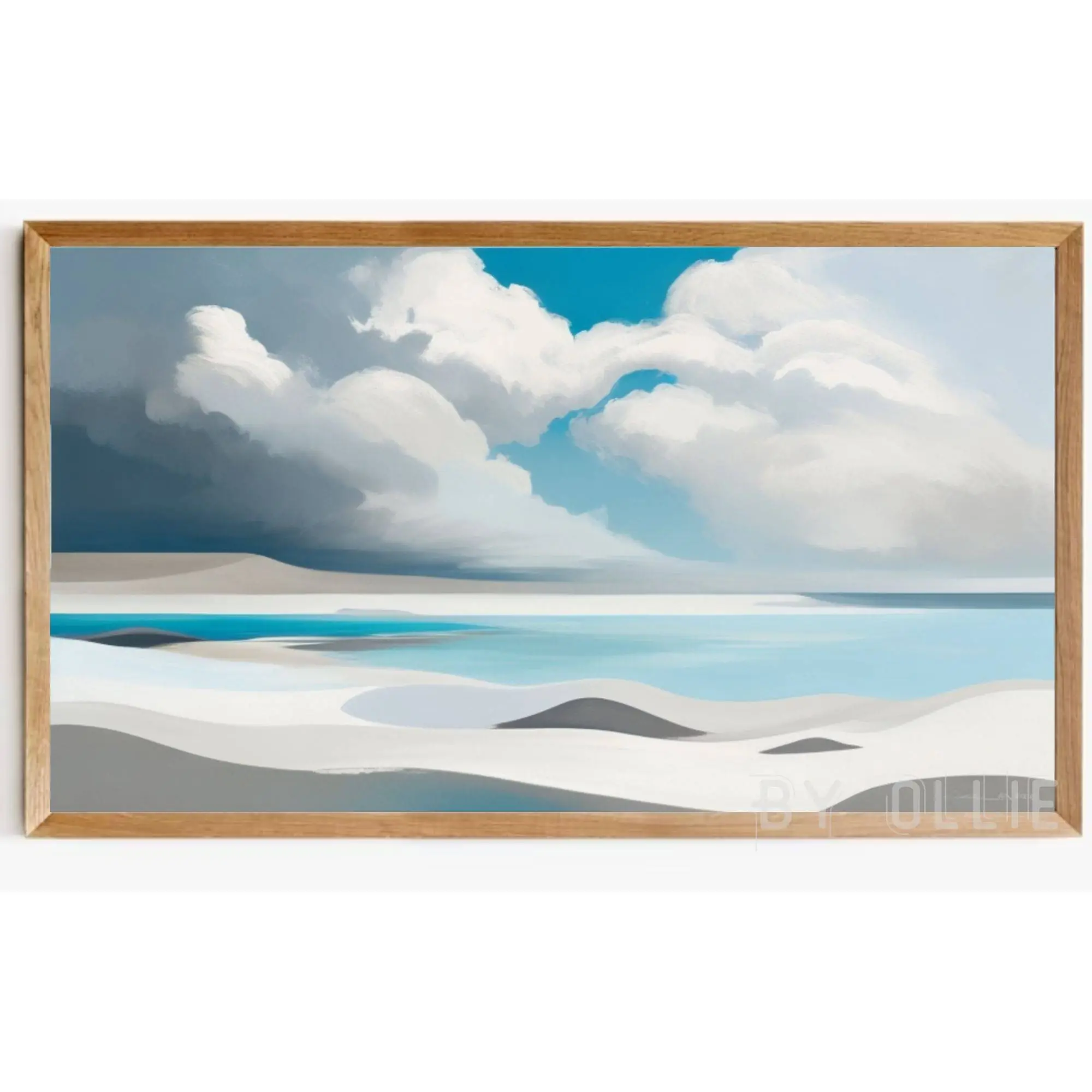 4 Samsung Frame TV Art SET + Printables Vintage Abstract Art DIGITAL Downloadable TVS5 - Image 4