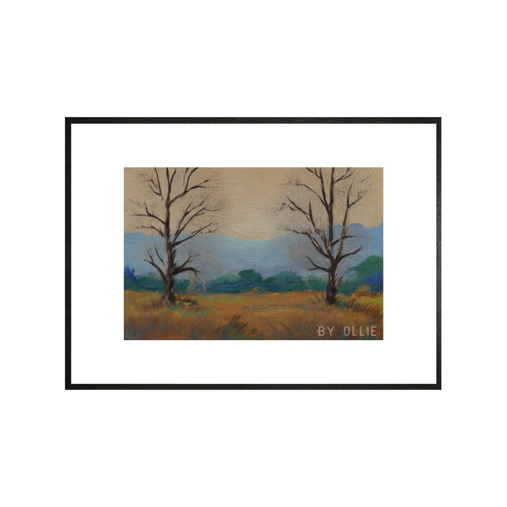 Minimalist Christmas Tree Wall Art | Neutral Holiday Decor | Rustic Print | PRINTABLE Digital | Oil Painting | Digital Painting Living Room - Image 7