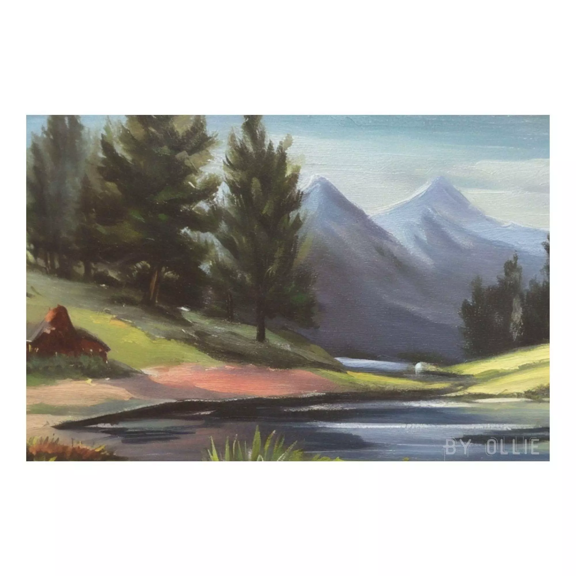 Minimalist Vintage Rustic Nature Gallery Wall Paintings | Antique Prints | Digital PRINTABLE | Oil Painting | Digital Painting for foyer - Image 2