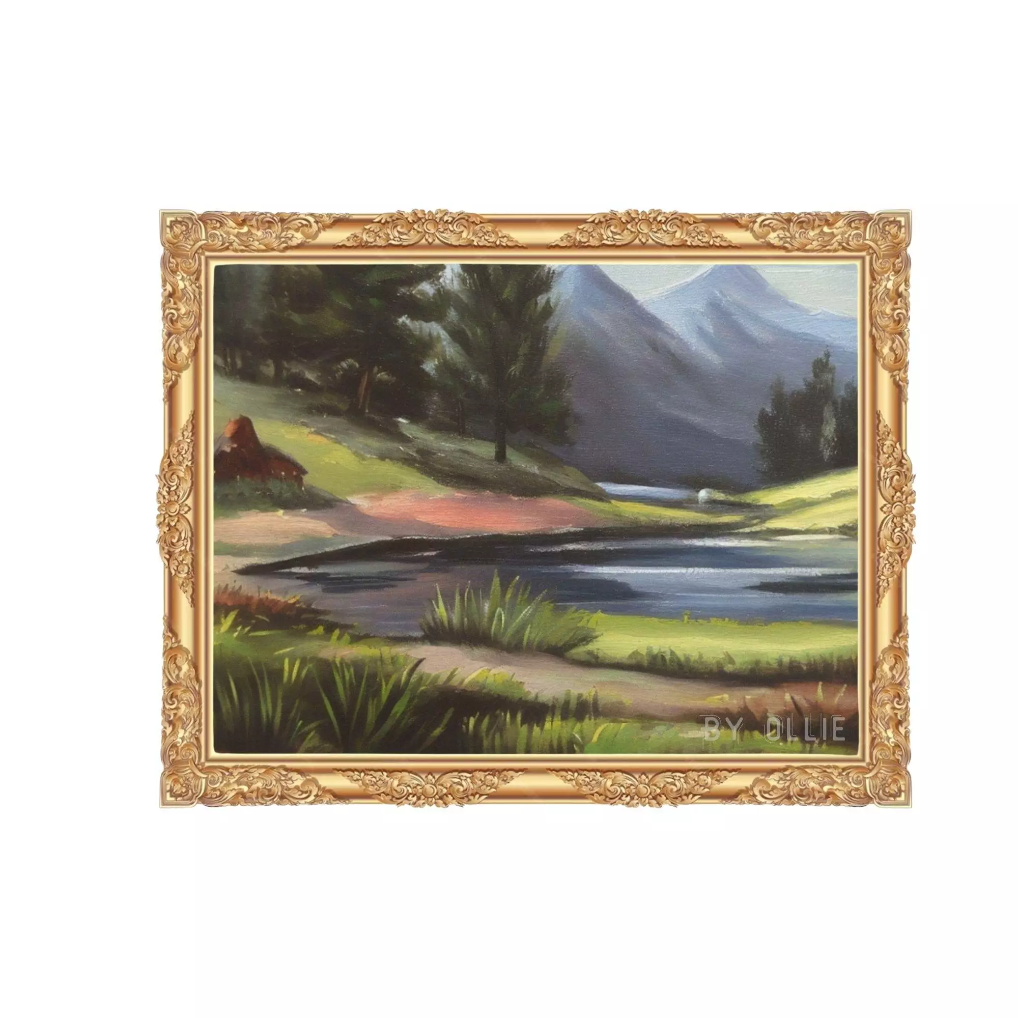 Minimalist Vintage Rustic Nature Gallery Wall Paintings | Antique Prints | Digital PRINTABLE | Oil Painting | Digital Painting for foyer - Image 6