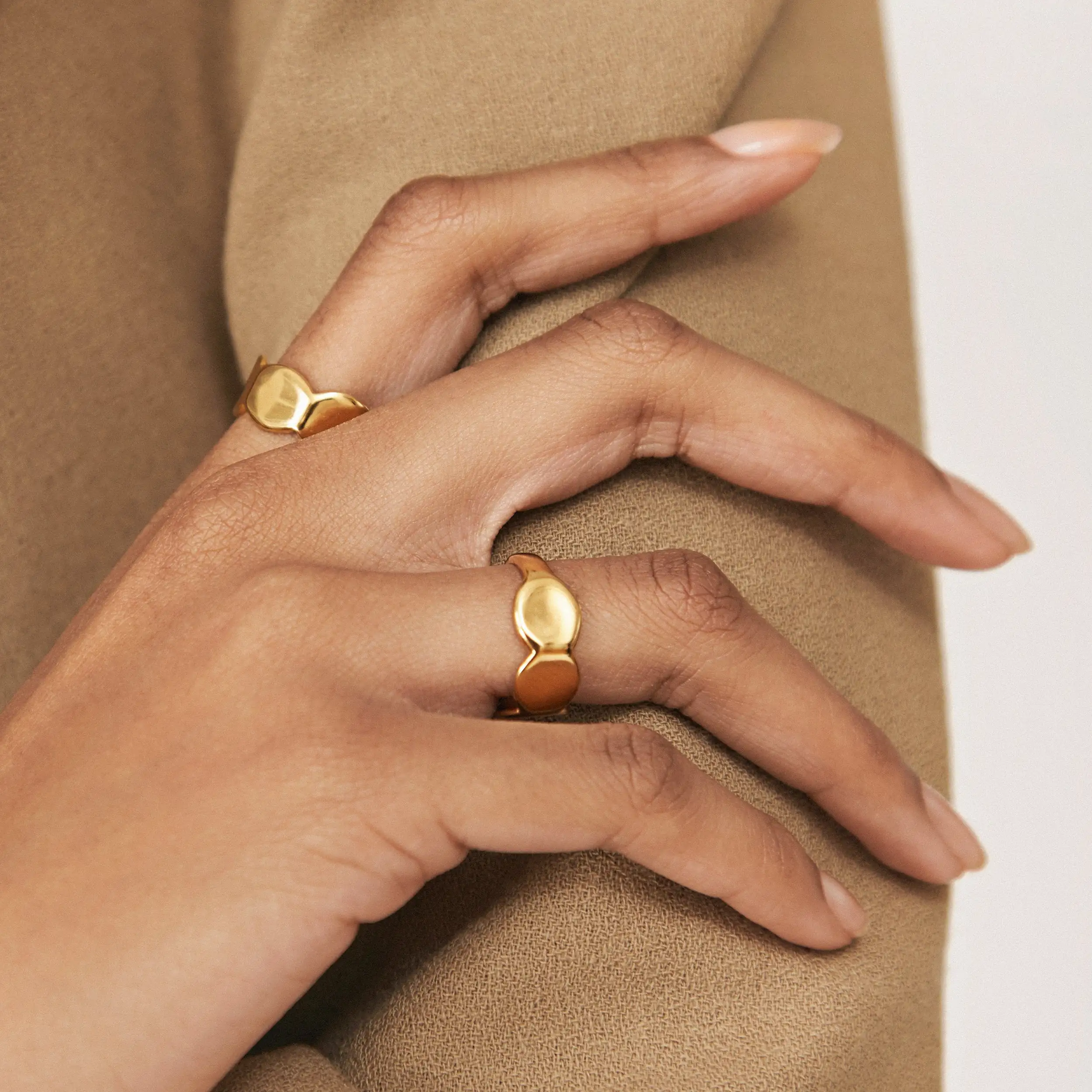 Orla Ring - Gold - Image 3