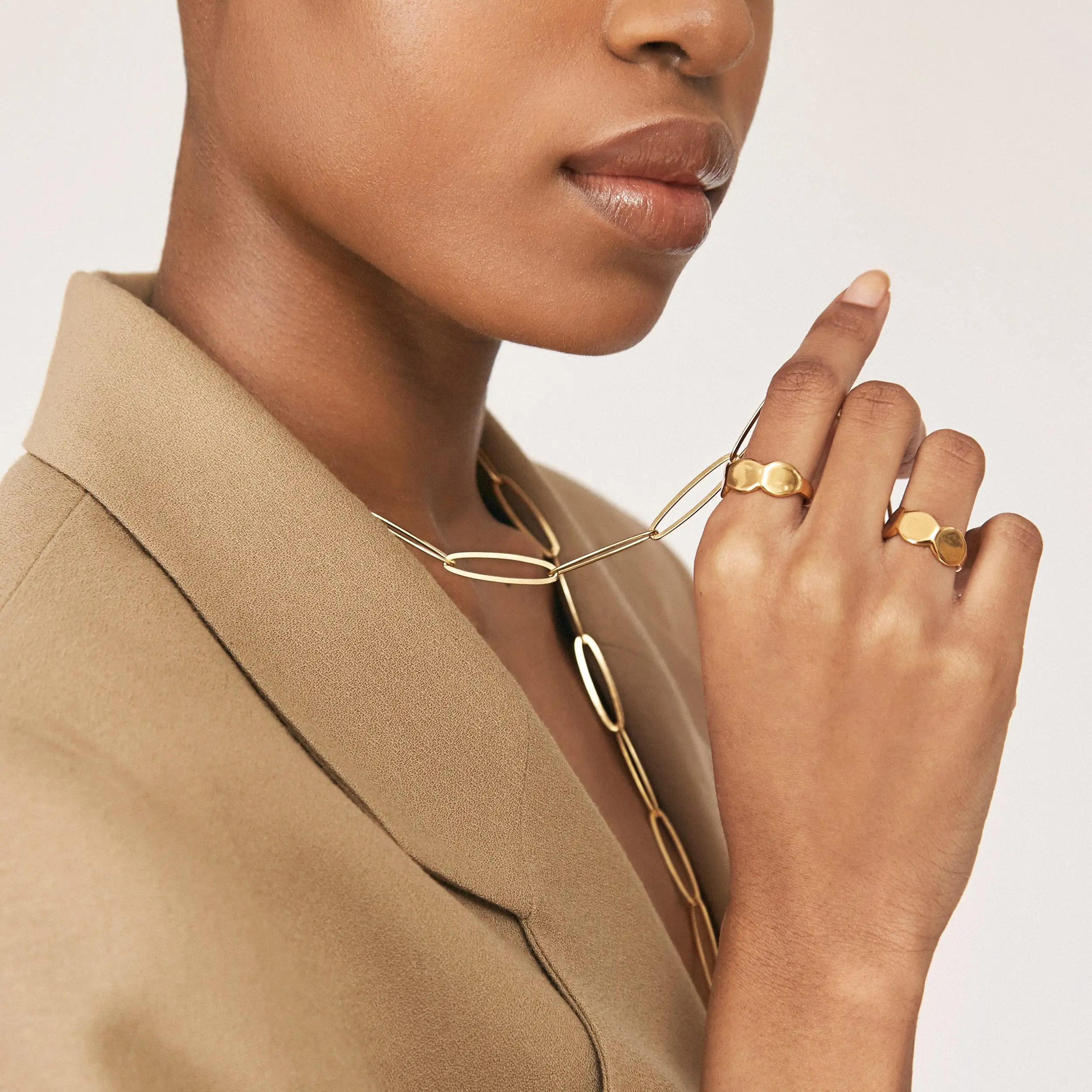 Orla Ring - Gold - Image 7